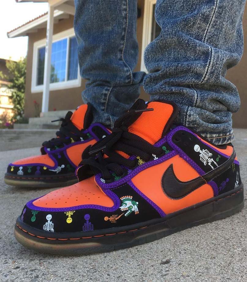 nike sb dunk low dia de los muertos